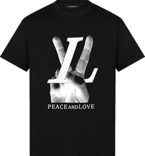 louis vuitton t shirt peace and love|Louis Vuitton 2018 Peace And Love T.